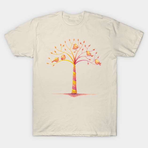 April Tree T-Shirt by Timone